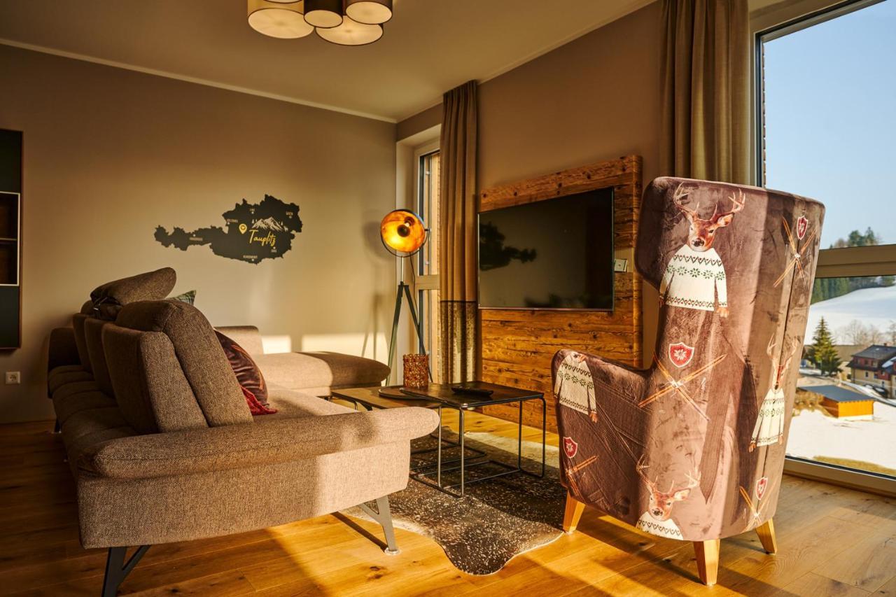 Die Tauplitz Lodges - Adler Auszeit Lodge D6 By Aa Holiday Homes Esterno foto